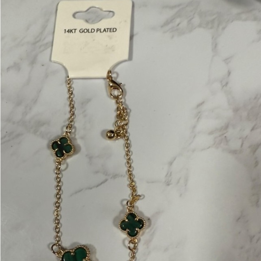 Gold plated bracelet